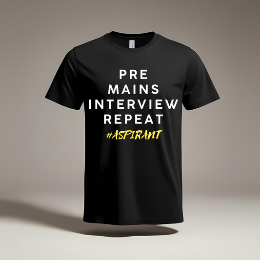 Pre. Mains. Interview. Repeat.