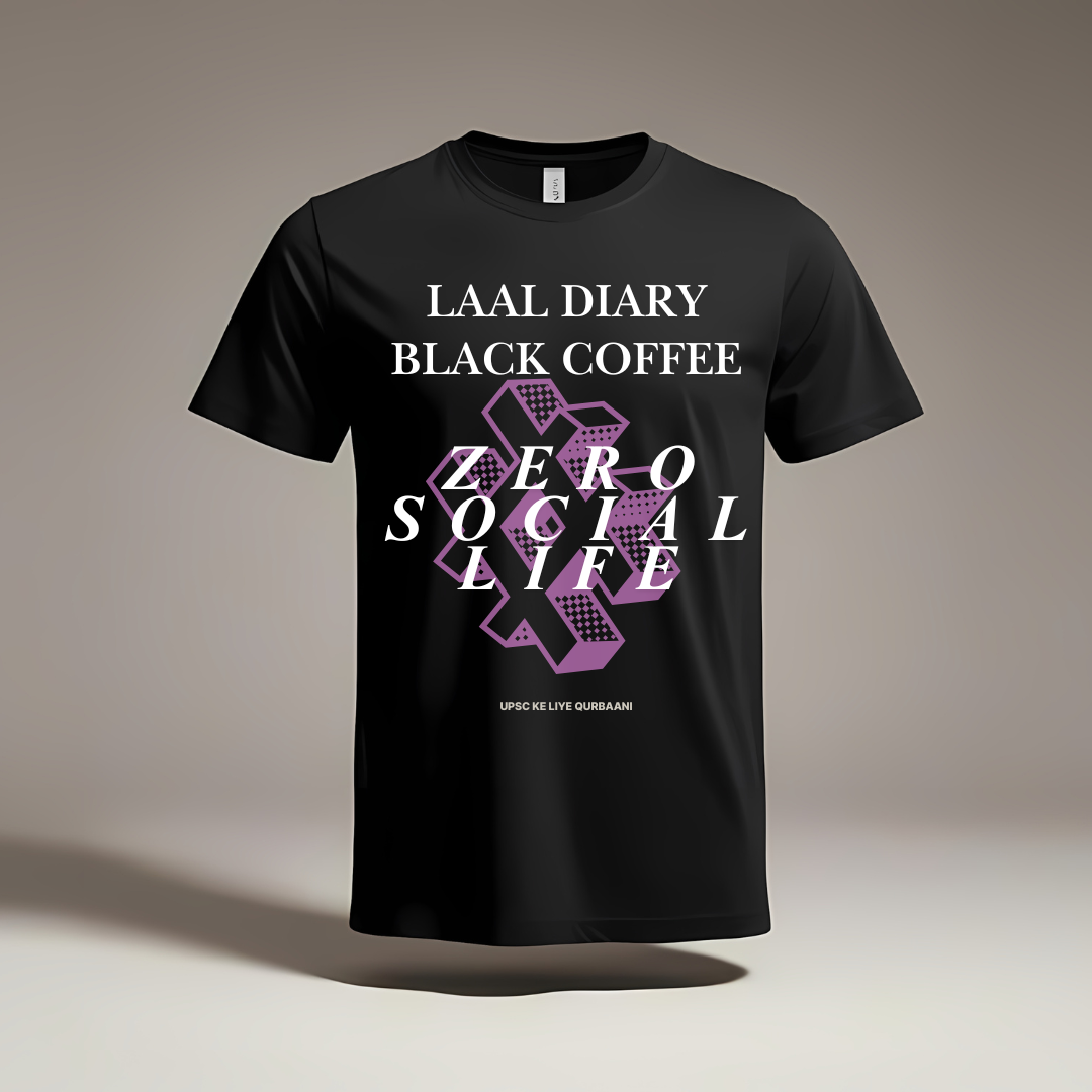 Laal Diary. Black Coffee. Zero Social Life. – All-In Aspirant