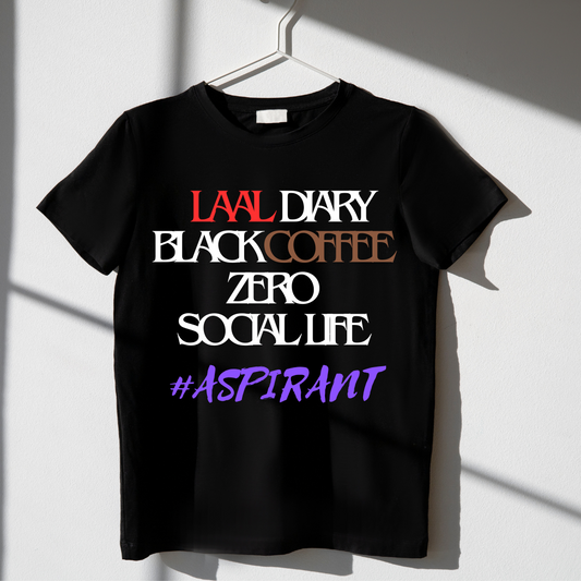 Laal Diary. Black Coffee. Zero Social Life.