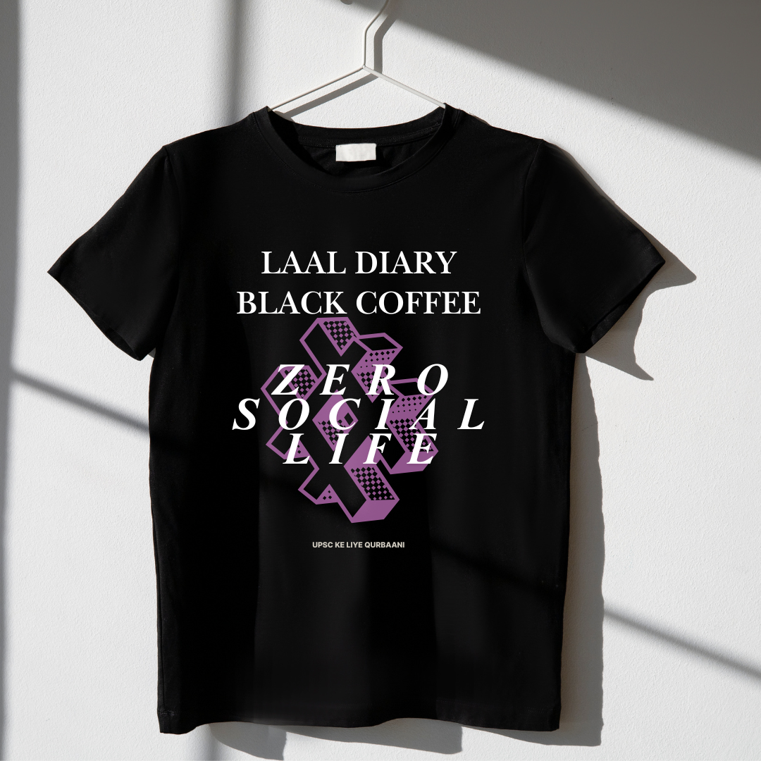 Laal Diary. Black Coffee. Zero Social Life. – All-In Aspirant