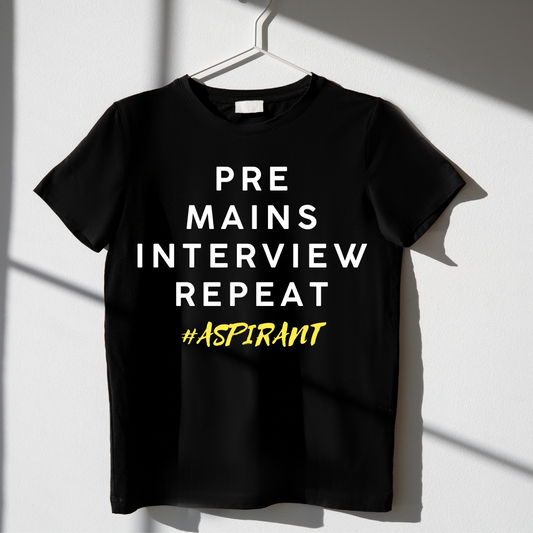 Pre. Mains. Interview. Repeat.