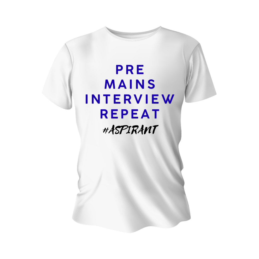 Pre. Mains. Interview. Repeat.